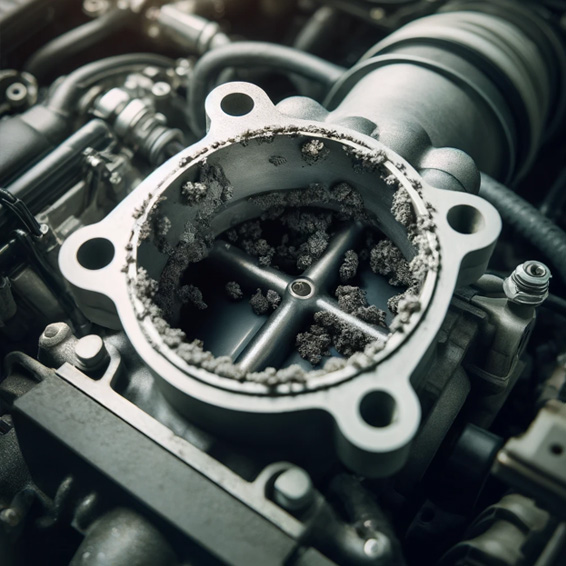 car-idles-rough-when-ac-is-on clogged-throttle-body